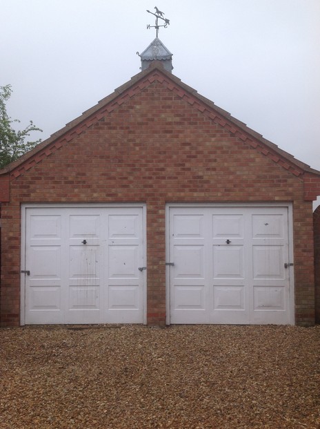 Double garage conversion Morton Lgds Ltd