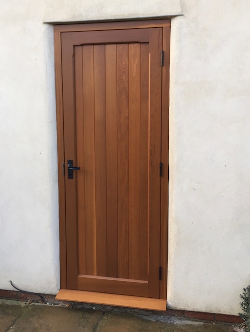Woodrite York range side entrance door in Chalfont design